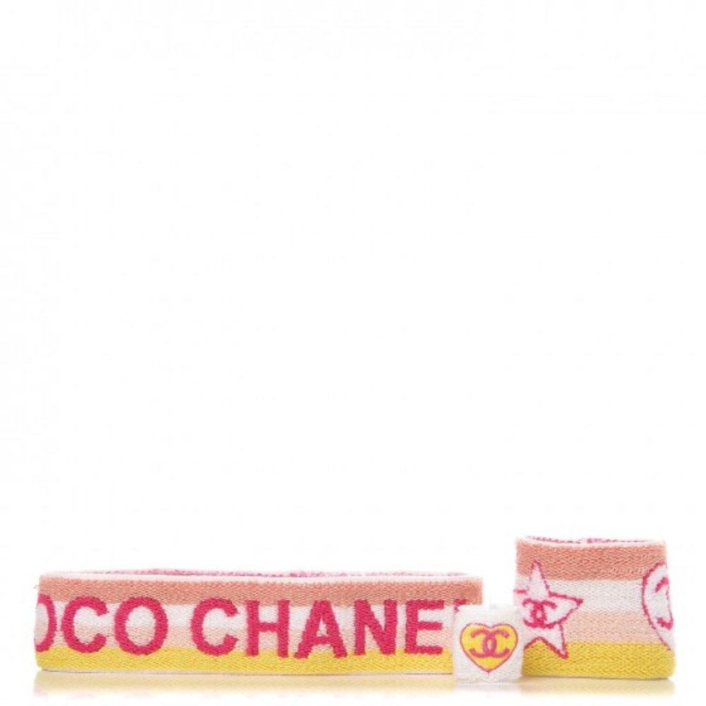 New Chanel Sweatband Set {Make an offer}